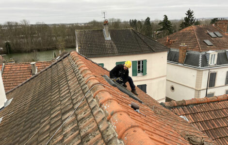 Recherche fuite velux Achères 78260